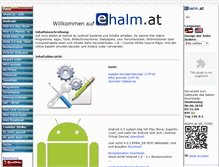 Tablet Screenshot of ehalm.at